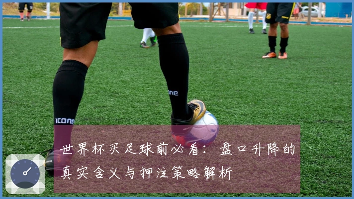 世界杯买足球前必看：盘口升降的真实含义与押注策略解析