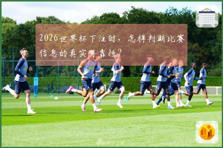2026世界杯下注时，怎样判断比赛信息的真实可靠性？