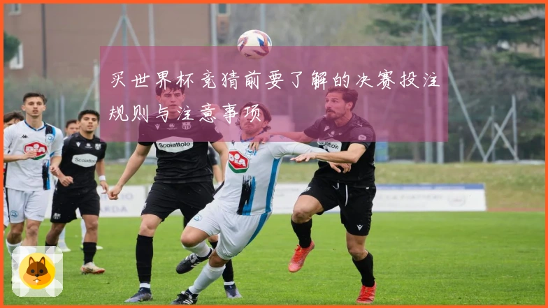 买世界杯竞猜前要了解的决赛投注规则与注意事项