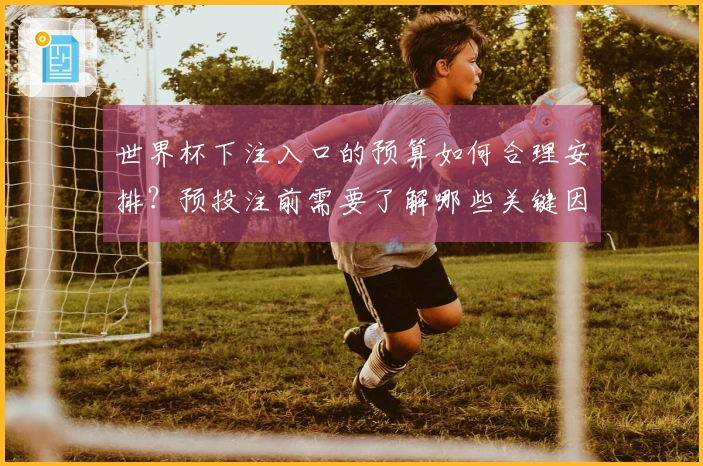 世界杯下注入口的预算如何合理安排？预投注前需要了解哪些关键因素